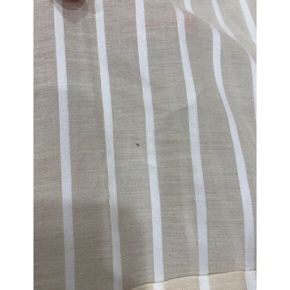 Theory Cotton Miniya Striped Long Sleeve Blouse - Picture 9 of 9